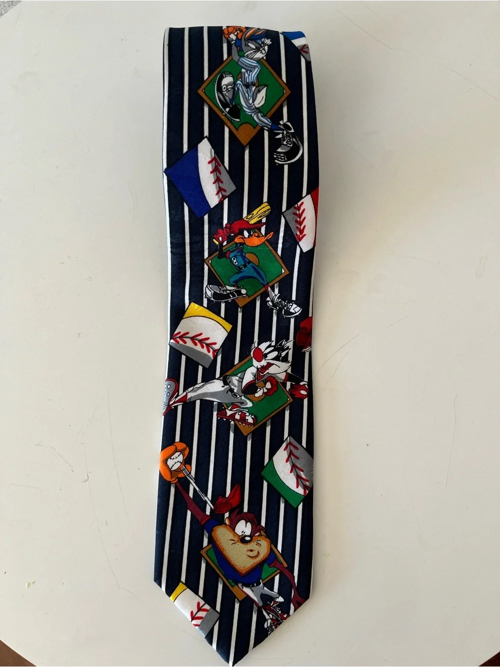 Lot of 3 vintage 1993 looney tunes neckties
